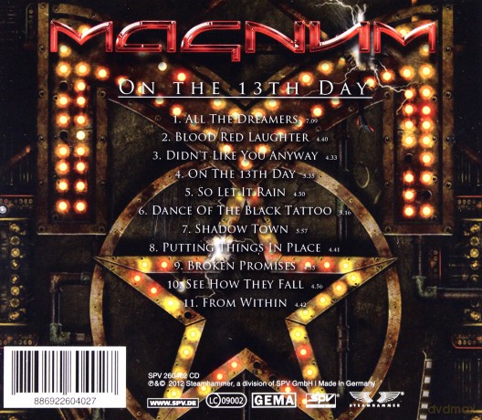 Magnum: On The 13th Day [CD]