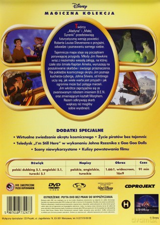 Planeta skarbów (Magiczna Kolekcja) (Disney) [DVD]