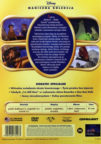 Planeta skarbów (Magiczna Kolekcja) (Disney) [DVD]