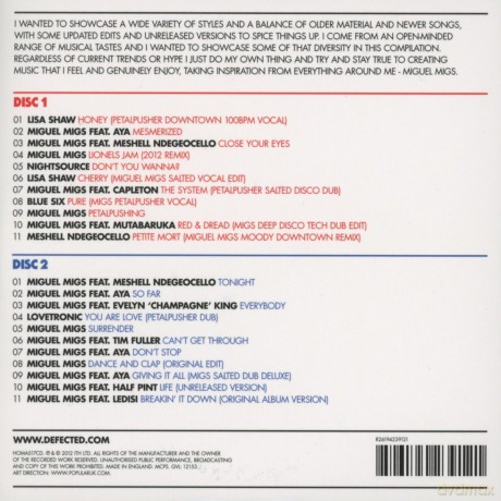 Defected Pres. House Masters (ecopack) [2CD]