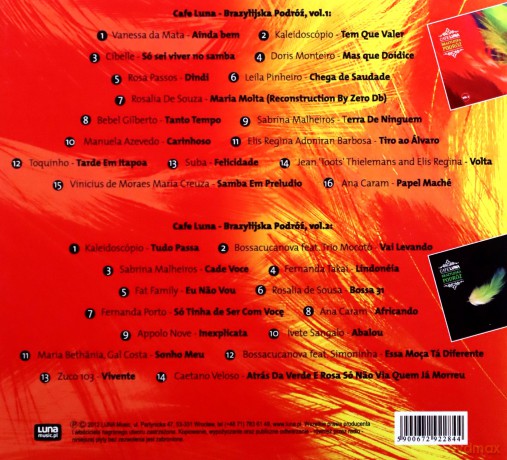 Cafe Luna Brazylijska Podróż Vol. 1 I 2 [2CD]
