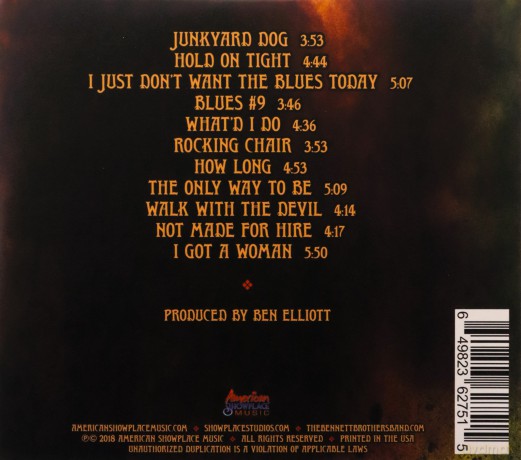 Bennett Brothers: Not Made For Hire [CD]
