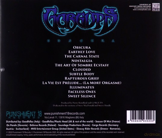 Gorguts: Obscura [CD]