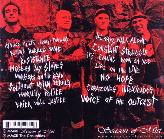 The Casualties: Resistance [CD]
