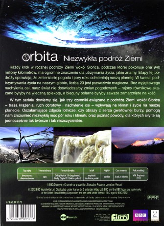 Orbita. Niezwykła podróż Ziemi (BBC) (digipack) [DVD]