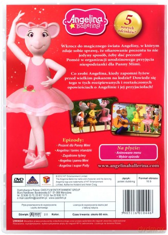 Angelina Ballerina - Prezenty Angeliny [DVD]