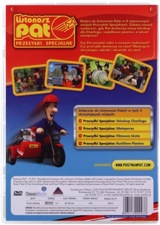 Listonosz Pat: Przesyłki Specjalne: Nowa misja / Super zadanie / Na ratunek [BOX] [3DVD]