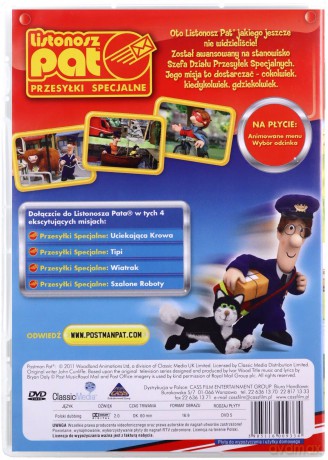 Listonosz Pat: Przesyłki Specjalne: Nowa misja / Super zadanie / Na ratunek [BOX] [3DVD]