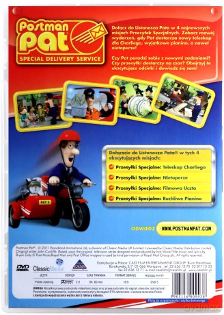 Listonosz Pat: Przesyłki Specjalne: Nowa misja / Super zadanie / Na ratunek [BOX] [3DVD]