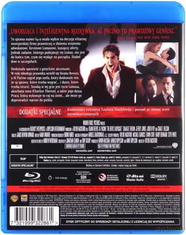 Adwokat diabła (Premium Collection) [Blu-Ray]