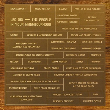 Led Bib: People In Your Neighbourhood [CD]