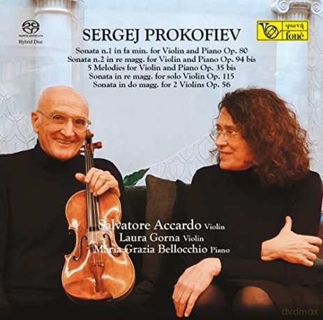Salvatore Accardo: Prokifiev: Works For Solo And Accompanied Violin [2CD]