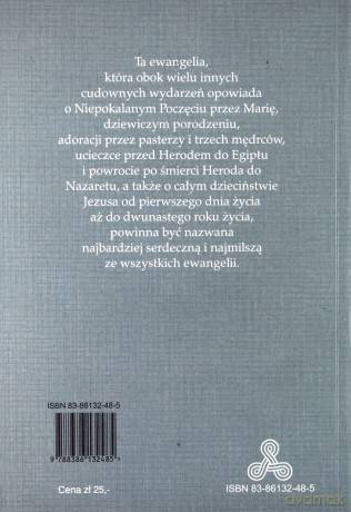 Młodość Jezusa - Ewangelia Jakuba - Jakub Lorber [KSIĄŻKA]