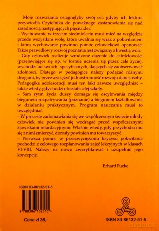 Zarys pedagogiki wieku dojrzewania - Erhard Fucke [KSIĄŻKA]