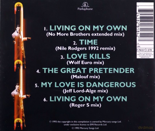 Freddie Mercury: Remixes [CD]