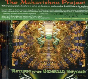 Mahavishnu Project The: Return To The Emerald Beyond [2CD]