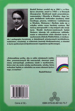 Ogólna wiedza o człowieku jako podstawa pedagogiki - Rudolf Steiner [KSIĄŻKA]