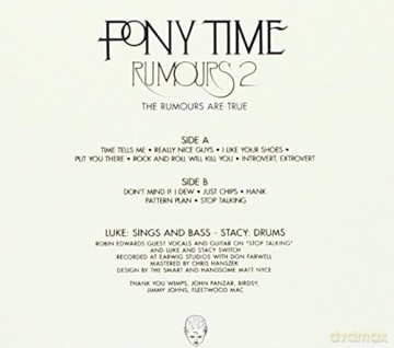 Pony Time: Rumours 2: The Rumours Are True [CD]