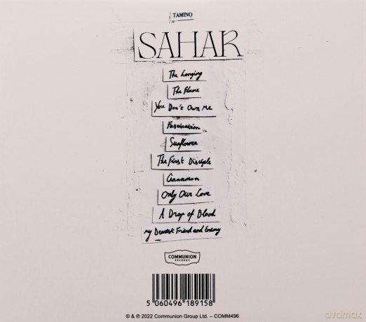 Tamino: Sahar [CD]