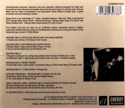 George Melly: Sings Doom [CD]