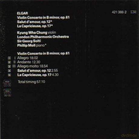Chung: Elga:Violin Concerto [CD]