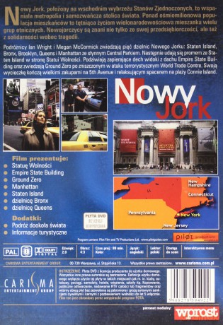 Nowy Jork - Wakacje z Pilotem [DVD]