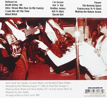 Sonic Youth: Smart Bar Chicago 1985 [CD]