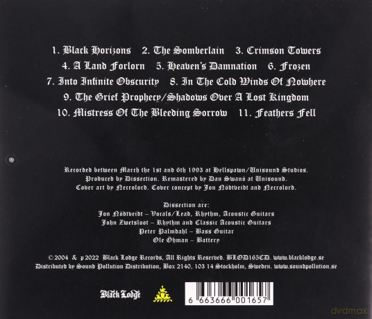 Dissection: Somberlain [CD]