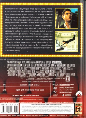 Mission: Impossible (Złota Kolekcja Hollywood 15) (booklet) [DVD]
