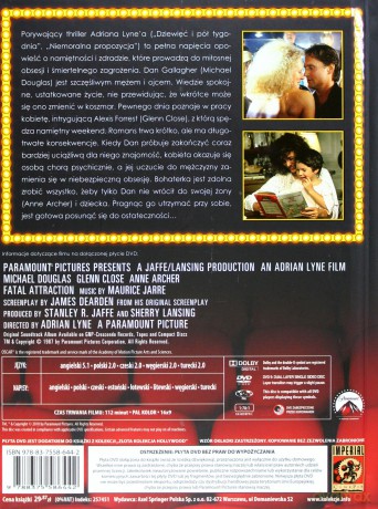 Fatalne zauroczenie (Złota Kolekcja Hollywood 19) (booklet) [DVD]