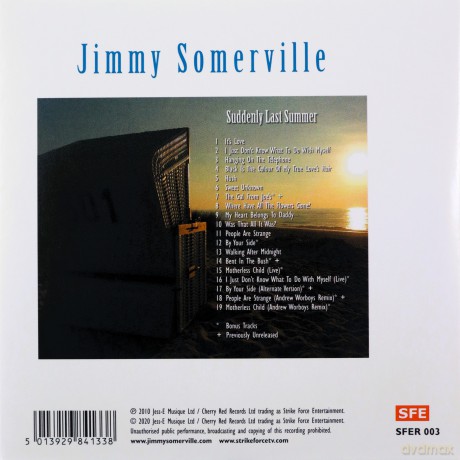Jimmy Somerville: Suddenly Last Summer: 10th Anniversary Expanded Edition [CD]