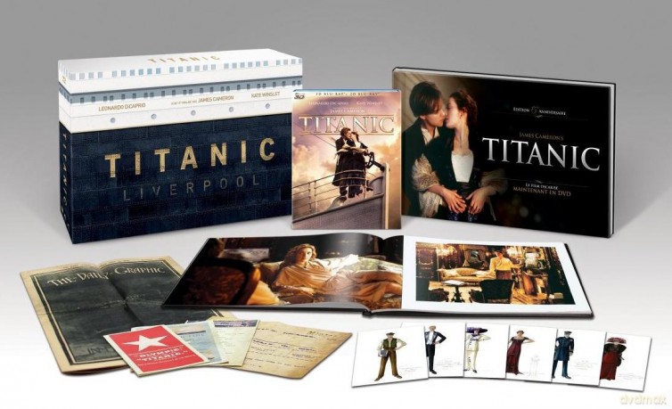 Titanic Limitowane Wydanie Kolekcjonerskie 3D [2xBlu-ray 3D]+[2xBlu-Ray]