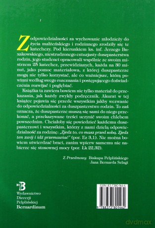 Cykl 25 Katechez Przedmałżeńskich - red. ks. Jerzy Buxakowski [KSIĄŻKA]