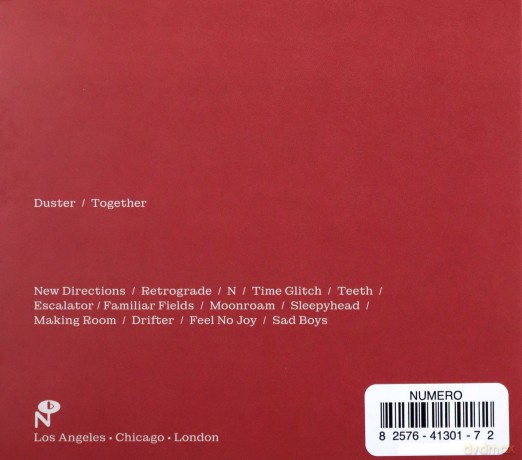 Duster: Together [CD]