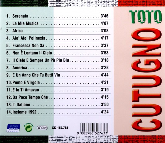 Toto Cutugno: Toto Cutugno [CD]
