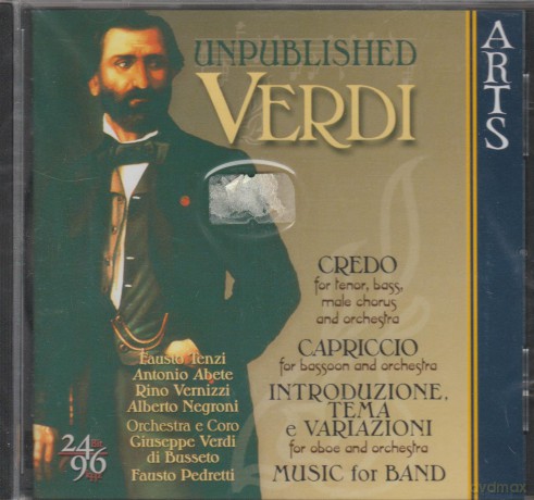 Giussepe Verdi: Verdi - Unpublished Works [CD]