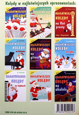 Najłatwiejsze kolędy na kalimbę 17-tonową [KSIĄŻKA]