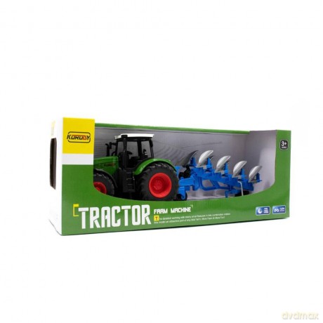 Traktor z maszyną rolniczą