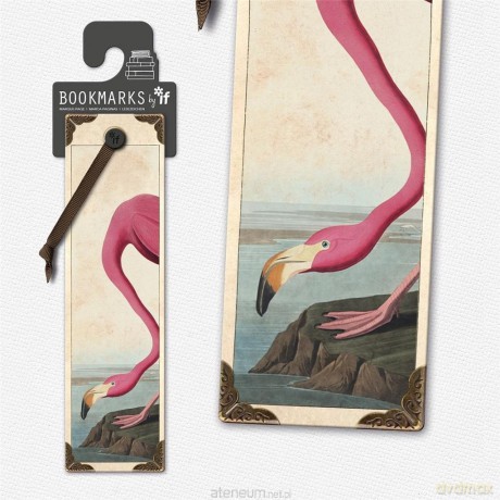 Zakładka Vintage - Flamingi