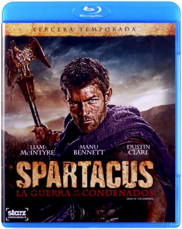 Spartacus: Blood and Sand Season 3 (Spartakus: Krew i piach) [4xBlu-Ray]