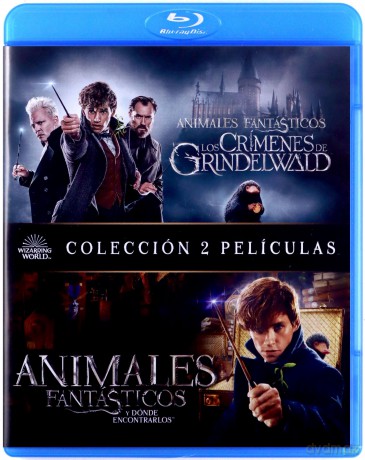 Fantastic Beasts and Where to Find Them /  Fantastic Beasts: The Crimes of Grindelwald (Fantastyczne zwierzęta i jak je znaleźć / Fantastyczne zwierzęta: Zbrodnie Grindelwalda) [2xBlu-Ray]