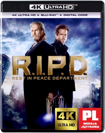 R.I.P.D. - Agenci z zaświatów [Blu-Ray 4K]+[Blu-Ray]