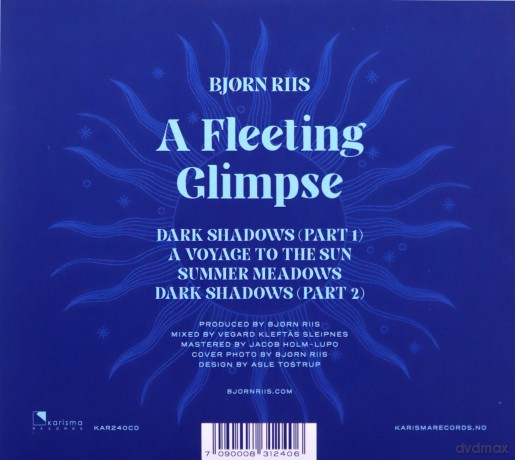 Bjorn Riis: A Fleeting Glimpse [CD]