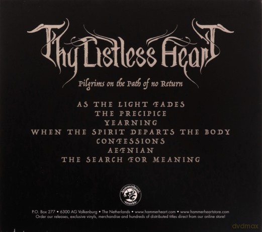 Thy Listless Heart: Pilgrims On The Path Of No Return [CD]