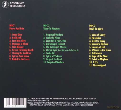 Whiplash: The Roadrunner Years [3CD]
