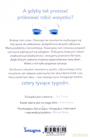 Cztery tysiące tygodni - Oliver Burkeman [KSIĄŻKA]