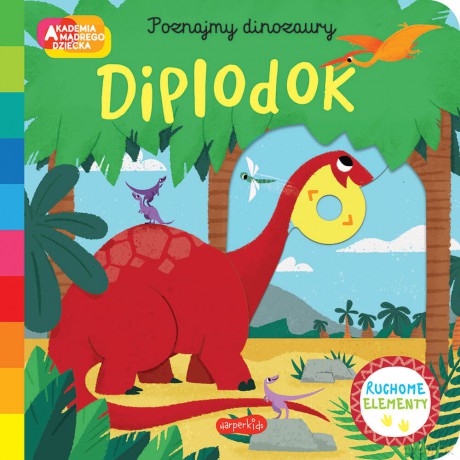 Diplodok. Akademia mądrego dziecka. Poznajmy dinozaury - Campbell Books [KSIĄŻKA]