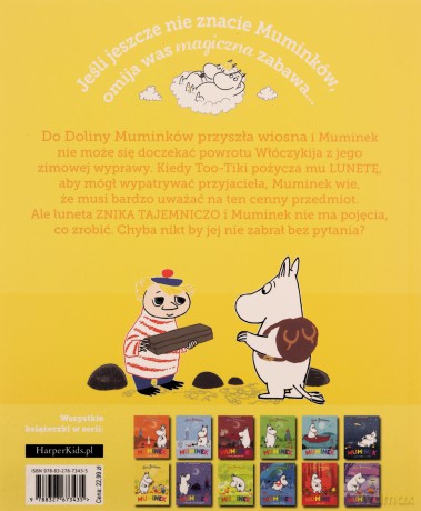 Muminek i zaginiona luneta. Opowiadania z Doliny Muminków - Tove Jansson [KSIĄŻKA]