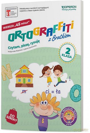 Ortograffiti z Bratkiem Klasa 2 Zeszyt ćwiczeń - Izabela Mańkowska, Małgorzata Rożyńska [KSIĄŻKA]