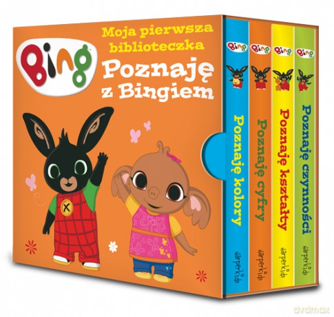 Poznaję z Bingiem. Moja pierwsza biblioteczka. Bing [KSIĄŻKA]